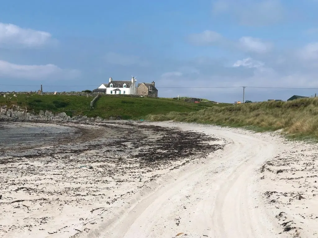 Photo of Crossapol Beach, a beach near Arinagour, Argyll and Bute, the Scottish Highlands and Islands.