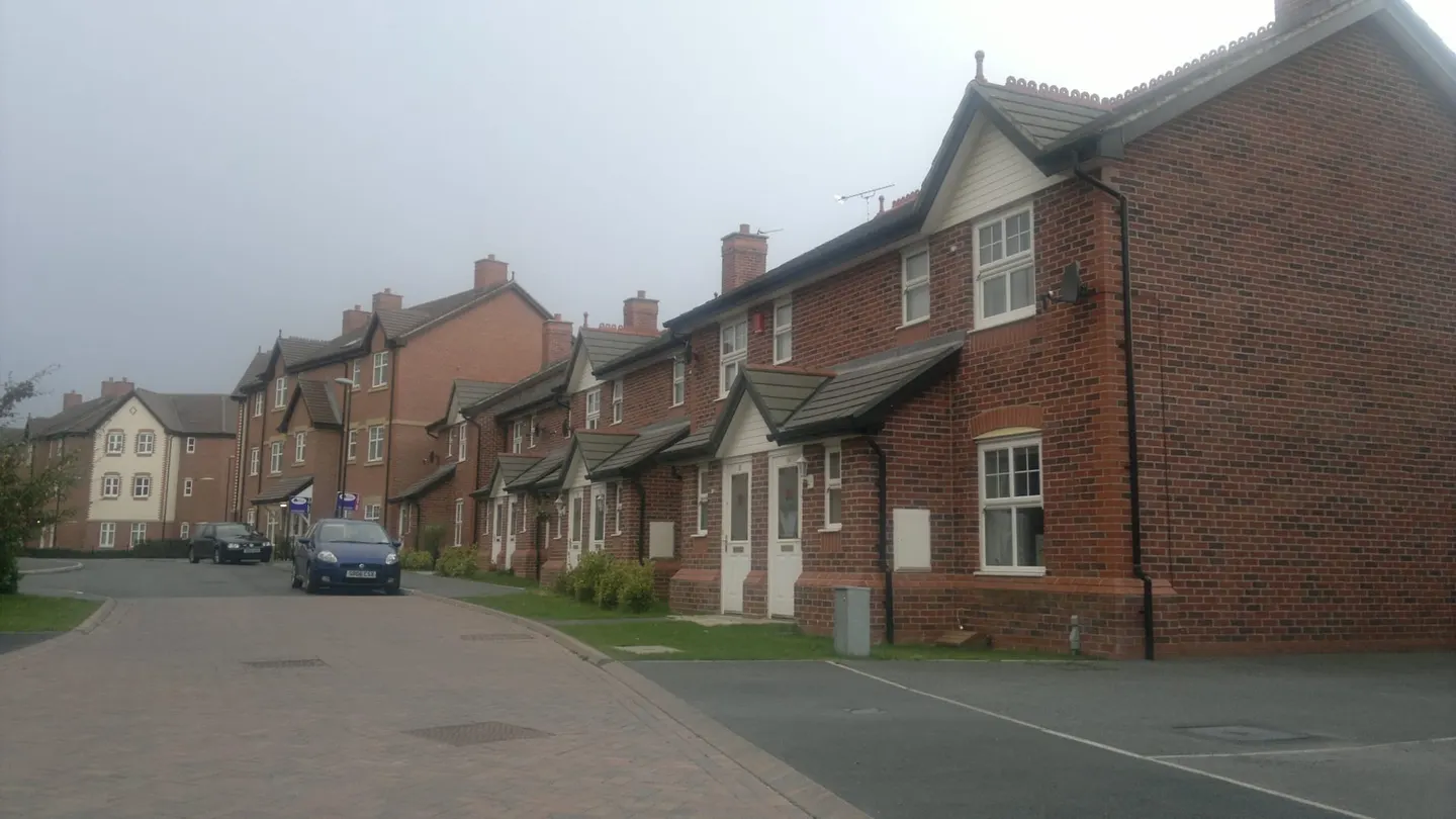Photo of Lymm, a village in Cheshire, north west England.