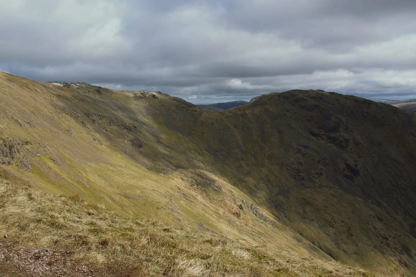 Photo: Stone Arthur, a 504m Lake District fell near Grasmere, Cumbria, north west England.