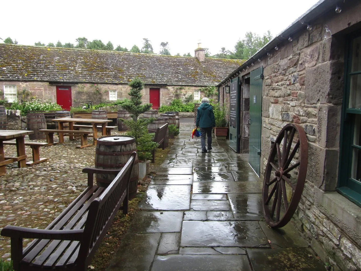 Photo of Gin Bothy, a visitor attraction in the Angus, north east Scotland.