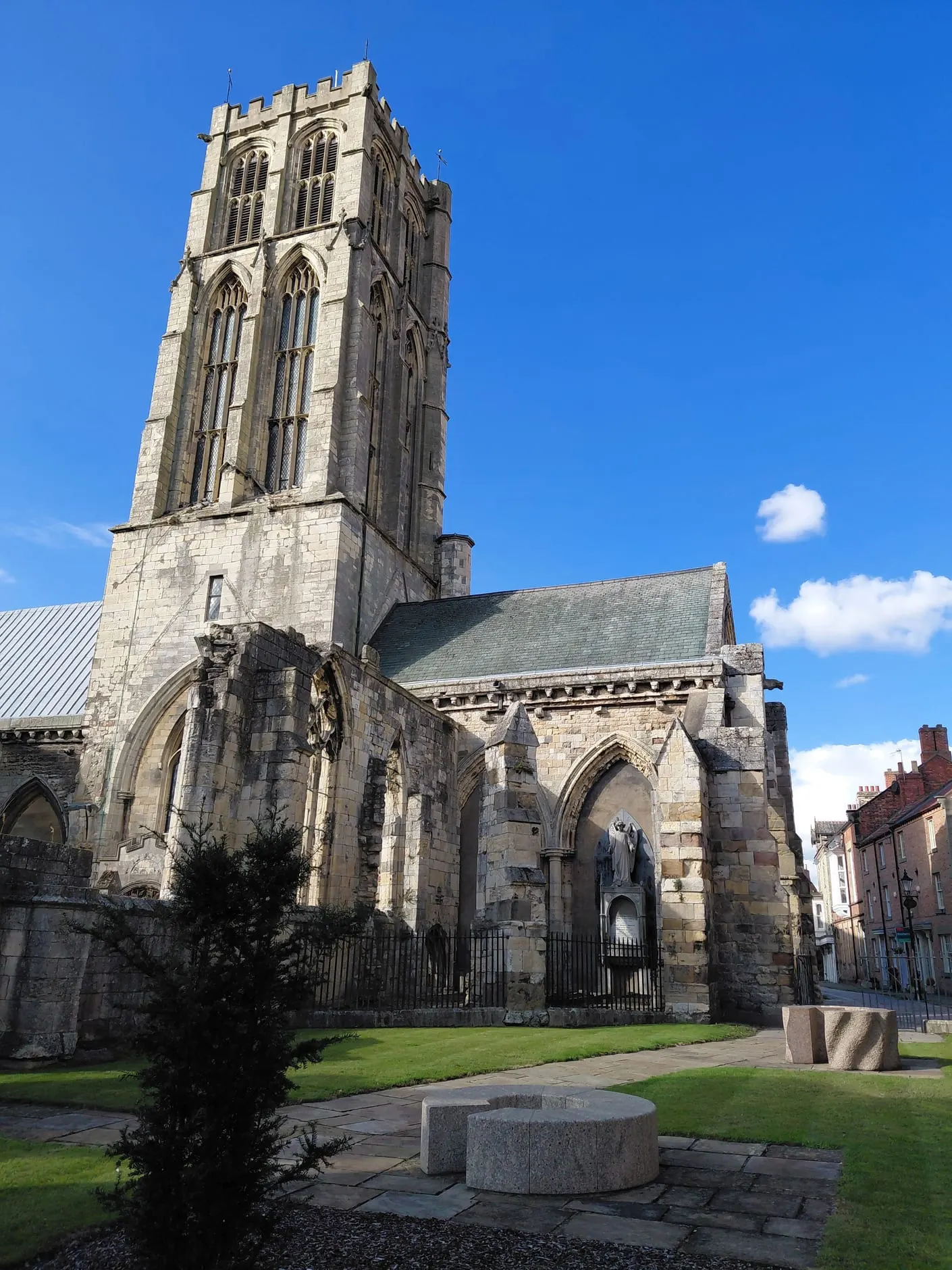 Photo of Howden Minster, a church in East Riding of Yorkshire, northern England.