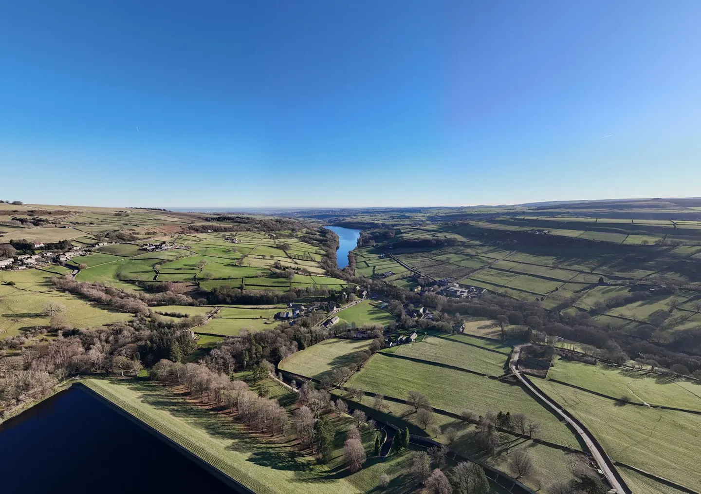 Photo of the Peak District, a National Park in England.