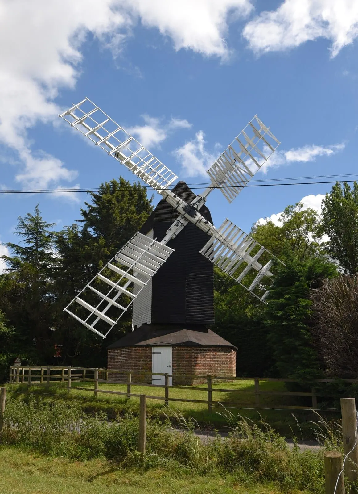 Photo of Cromer Windmill, a windmill near Ardeley, Hertfordshire, eastern England.