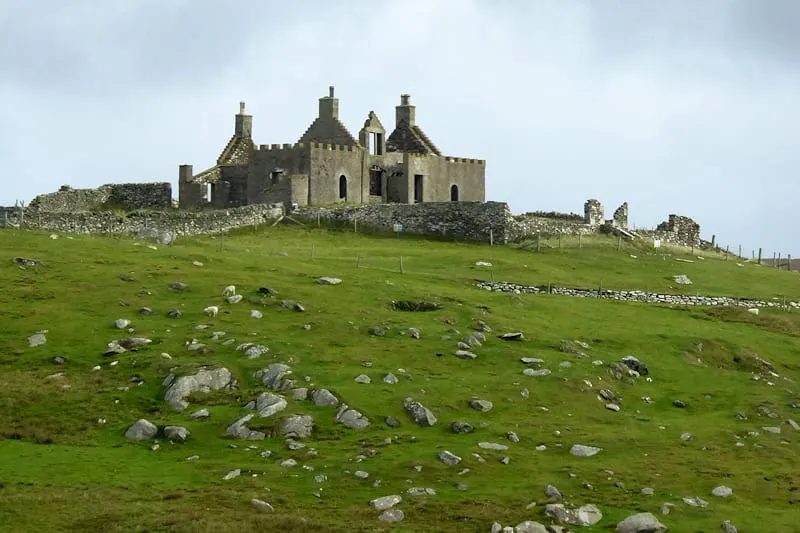 Photo of Yell, an island in the Shetland Islands, the Scottish Highlands and Islands.