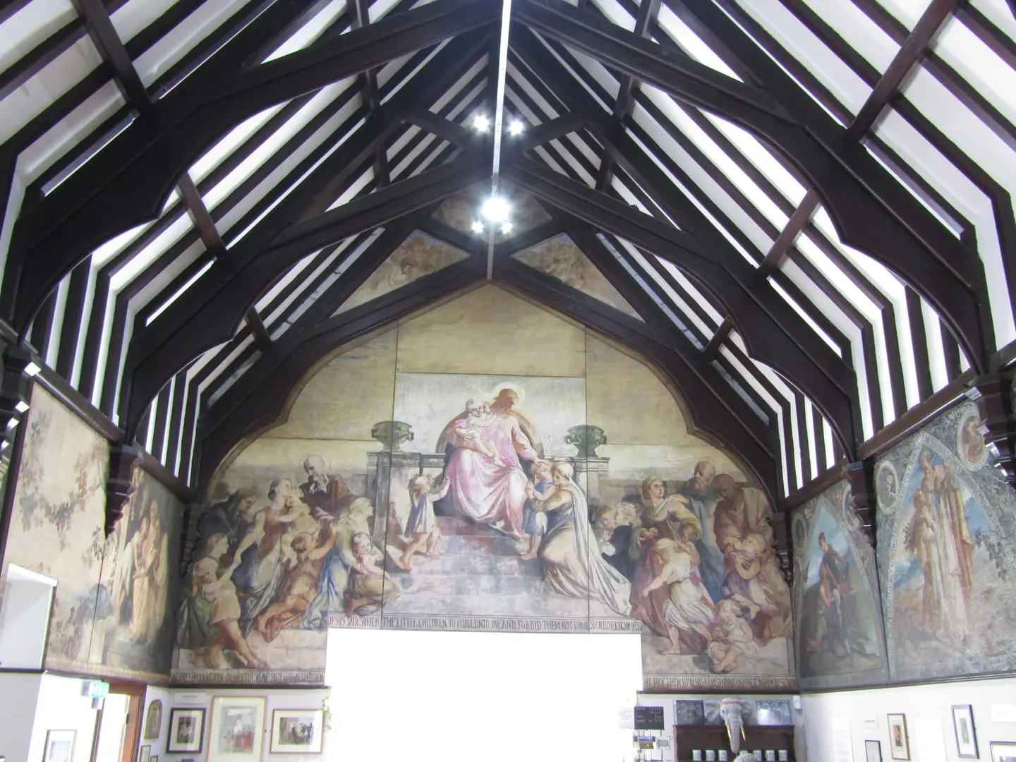 Photo of Lady Waterford Hall, a visitor attraction near Ford, Northumberland, north east England.