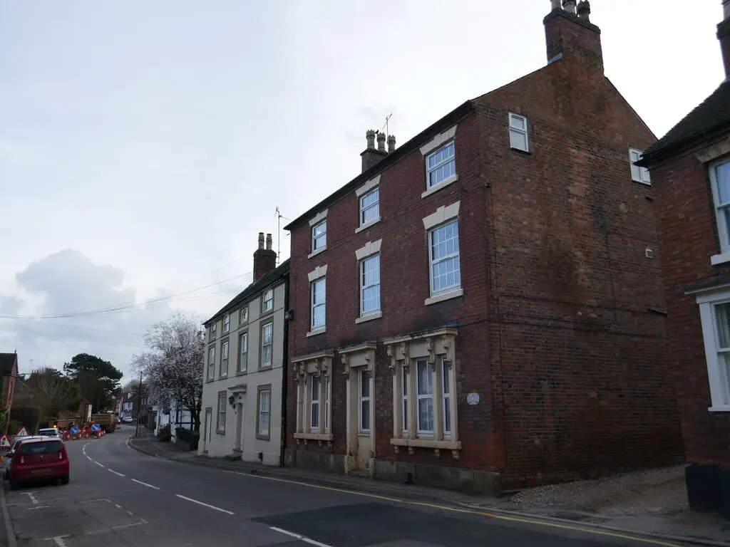 Photo of Repton, a village in Derbyshire, central England.