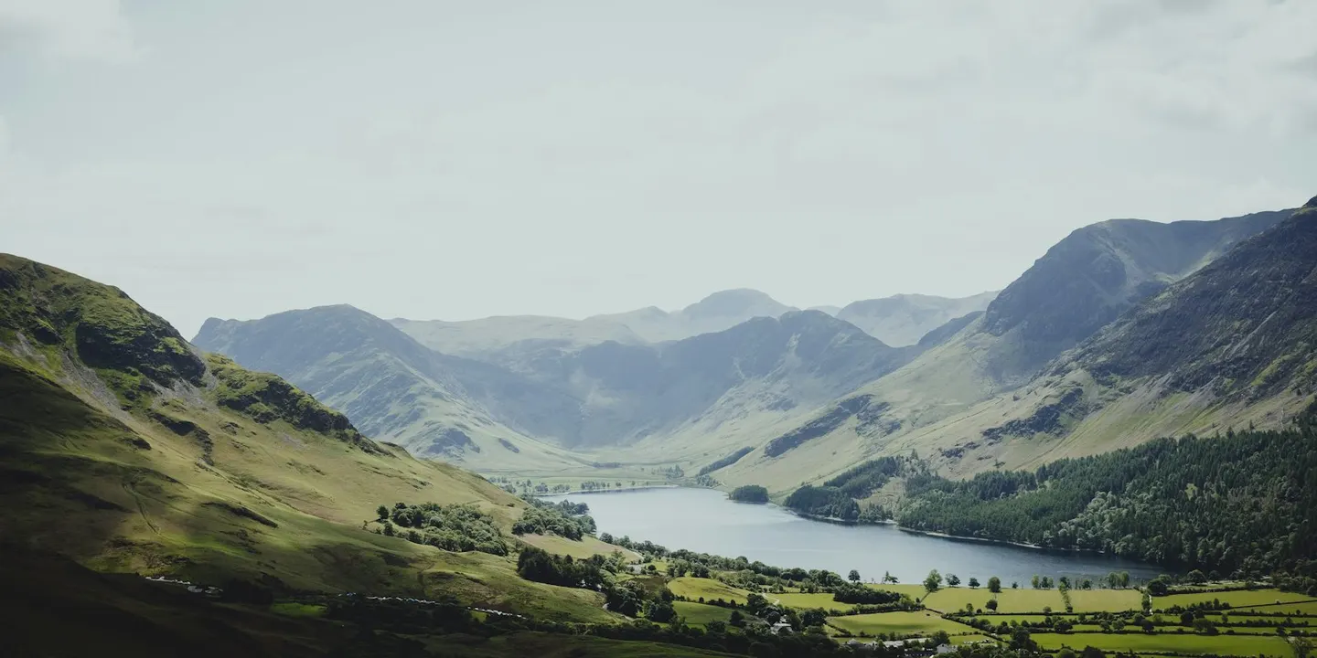 Photo: Rannerdale Knotts, a 355m Lake District fell near Buttermere, Cumbria, north west England.