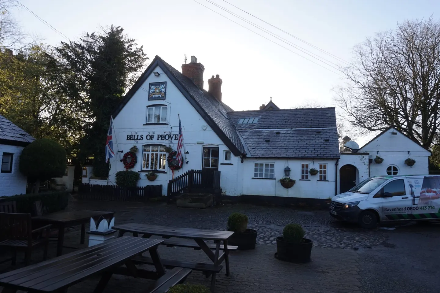 Photo of Lower Peover, a village in Cheshire, north west England.