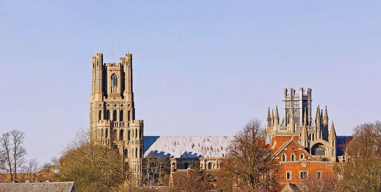 Photo of Ely, a village in Cambridgeshire, eastern England.