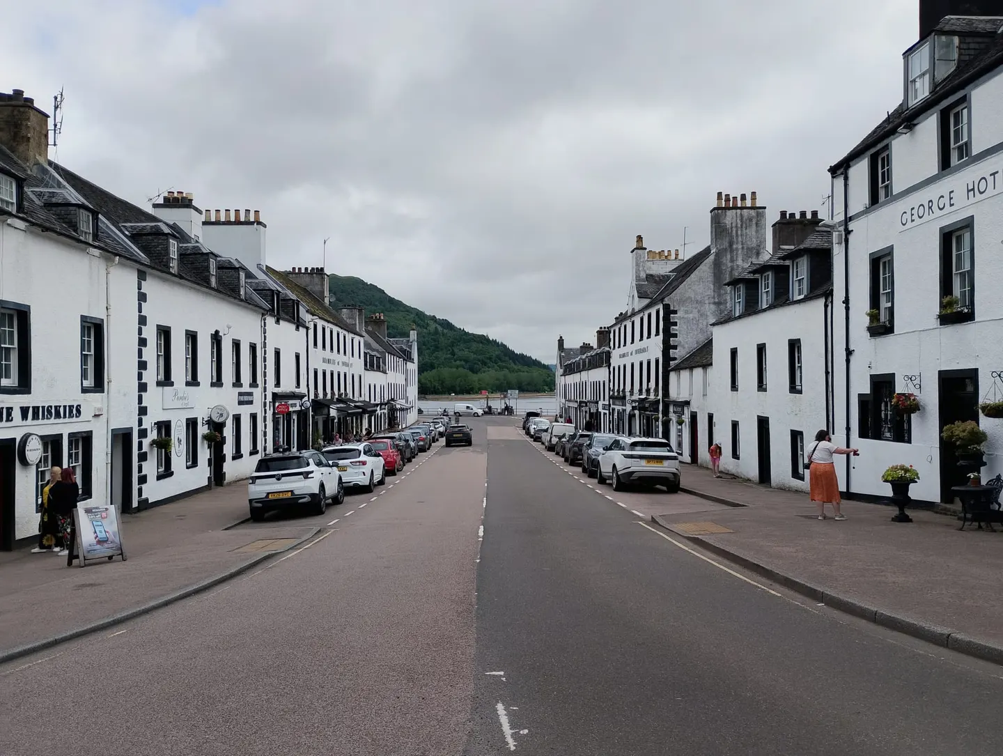 Photo of Inveraray, a village in Argyll and Bute, the Scottish Highlands and Islands.