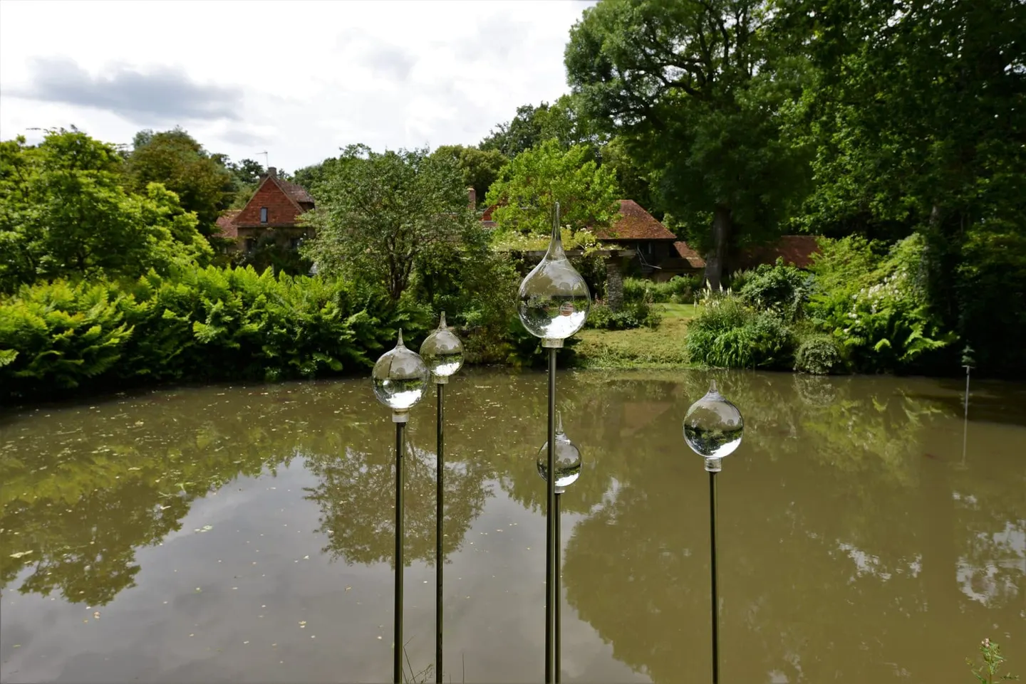 Photo of Vann, a Grade II* registered house & garden near Dunsfold, Surrey, south east England.