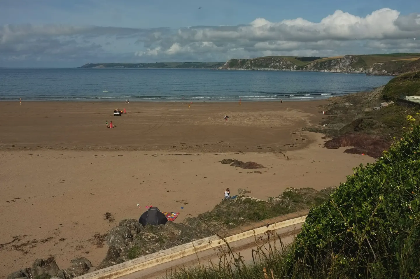 Photo of Bigbury-on-Sea North, a swimming spot in Devon, south west England.