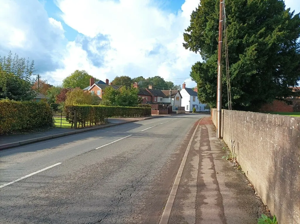 Photo of Dymock, a village in Gloucestershire, south west England.