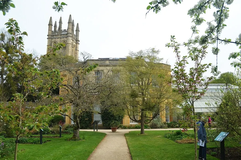 Photo of University of Oxford Botanic Garden, a Grade I registered house & garden in Oxfordshire, south east England.