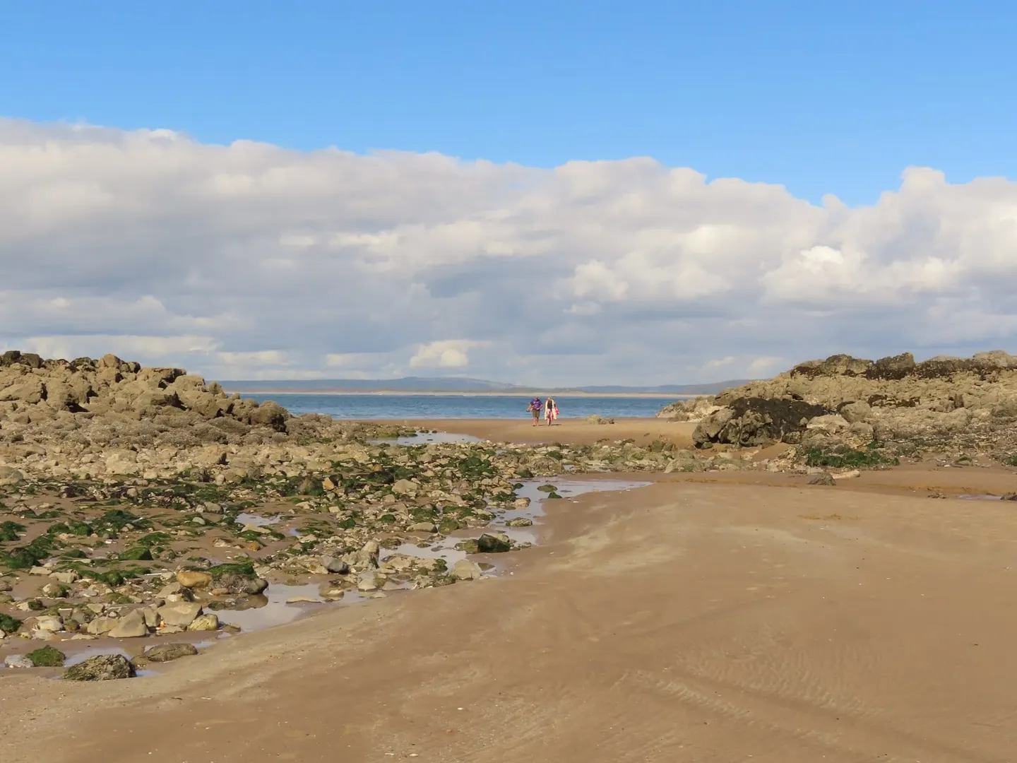 Photo of the Burry Holms, an island in Swansea, south west Wales.