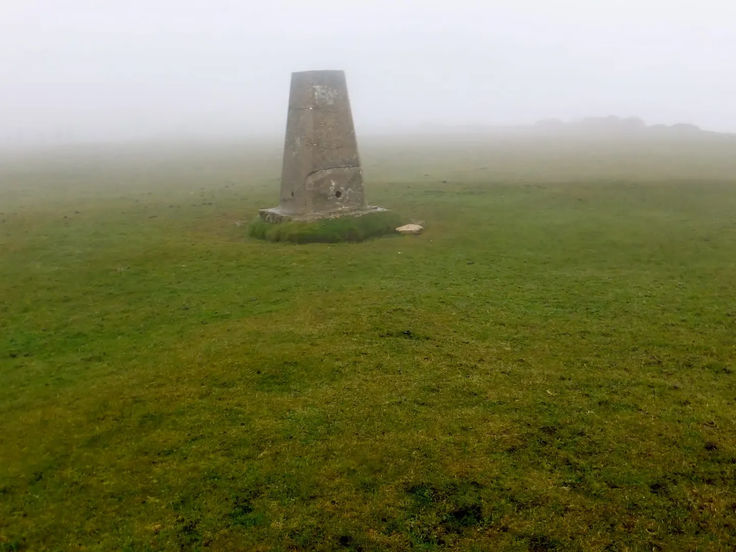 Photo of Pilsdon Pen hillfort, a hillfort near Beaminster, Dorset, south west England.