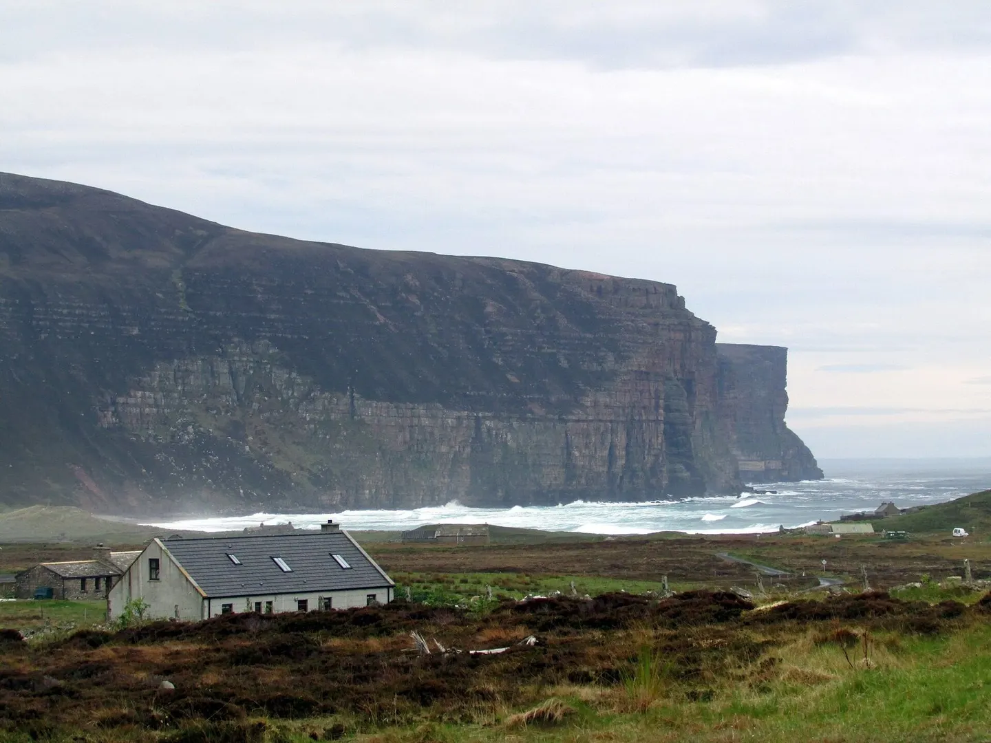Photo of Rackwick, a village in Hoy and West Mainland, the Orkney Islands, the Scottish Highlands and Islands.