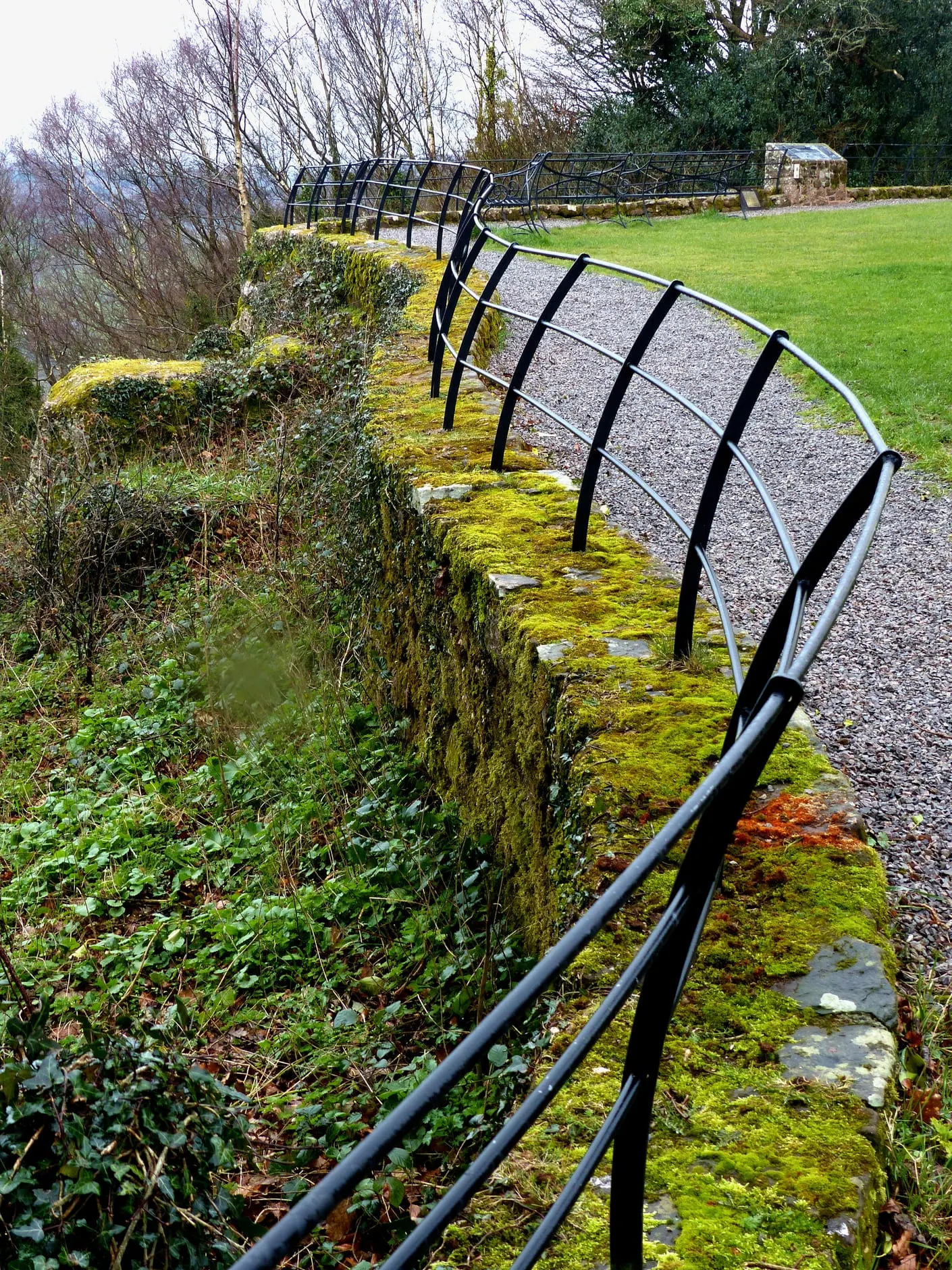 Photo of The Kymin, a country estate in the Wye Valley, Monmouthshire, south east Wales.