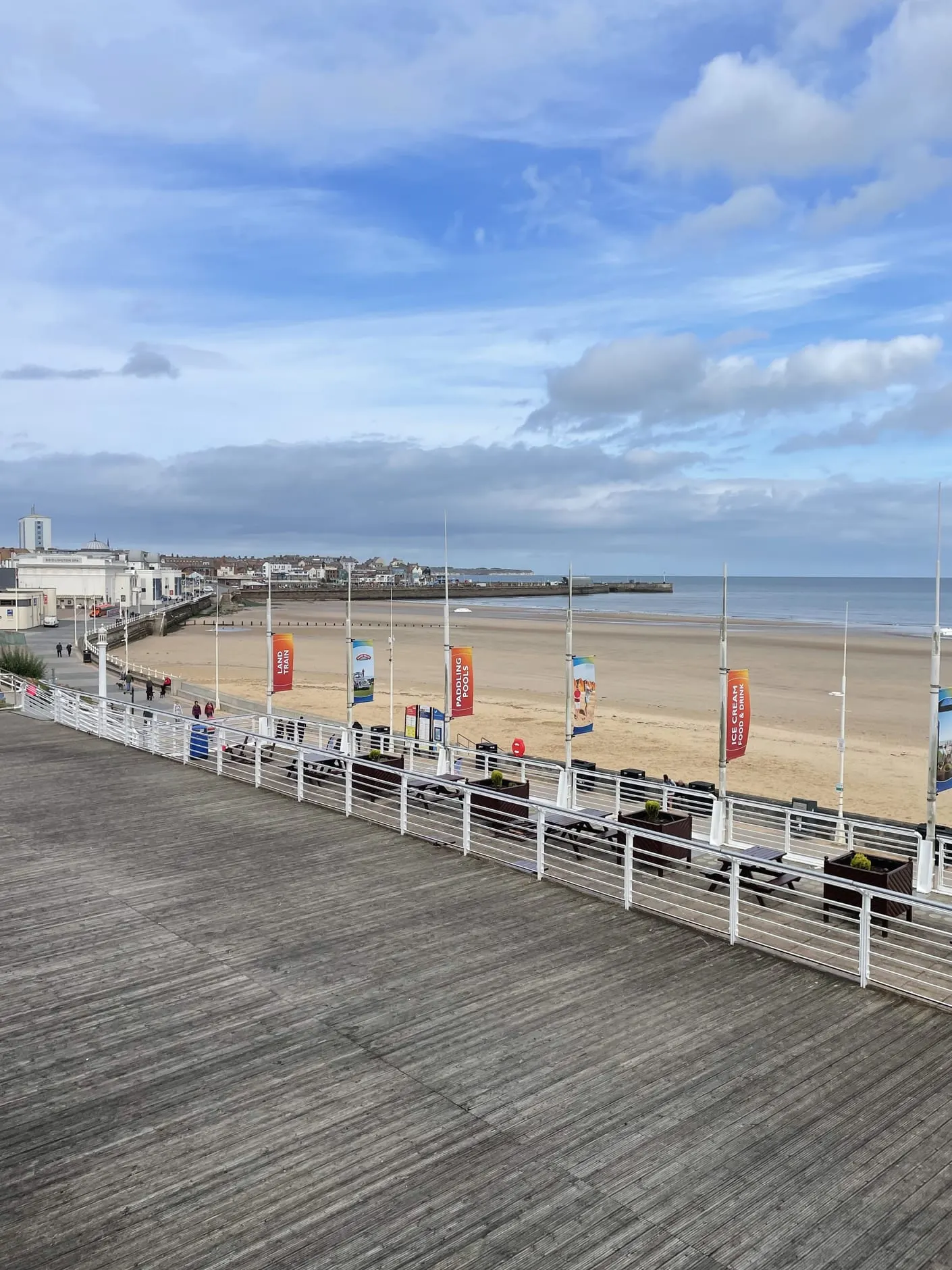 Photo of Bridlington South Beach, a swimming spot in East Riding of Yorkshire, northern England.