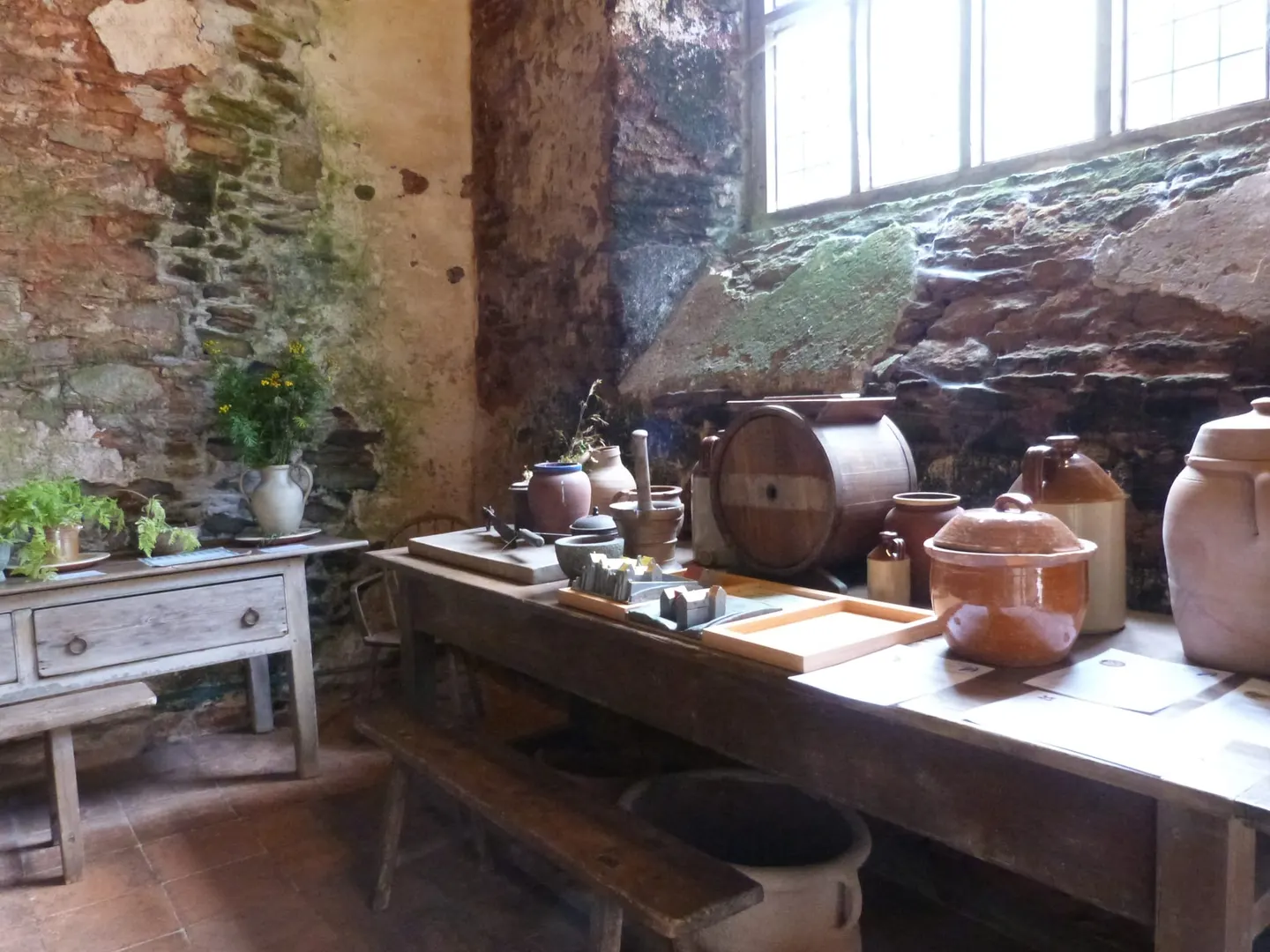 Photo of Compton Castle, a castle near Cockington, Devon, south west England.