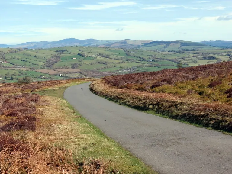 Photo of Bwlch y Groes, a landmark near Bala in Eryri, Gwynedd, north Wales.