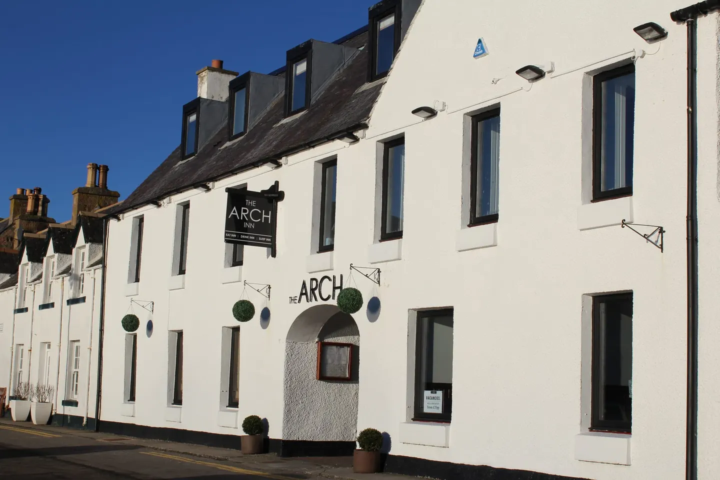 Photo of The Arch Inn, a pub near Ullapool, Highland, the Scottish Highlands and Islands.