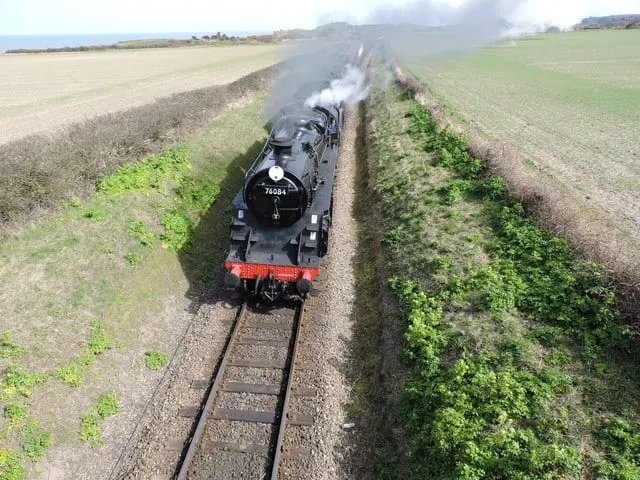 Photo of North Norfolk Railway (Poppy Line), a visitor attraction near Sheringham, Norfolk, eastern England.
