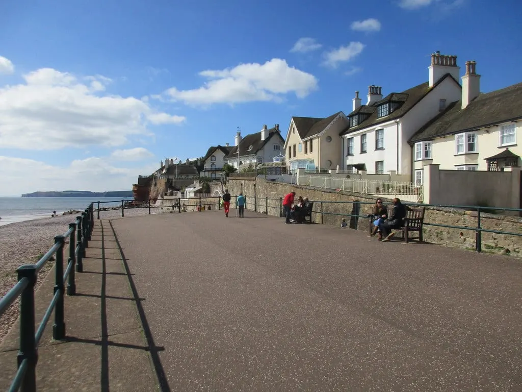 Photo of Sidmouth Town, a swimming spot in Devon, south west England.