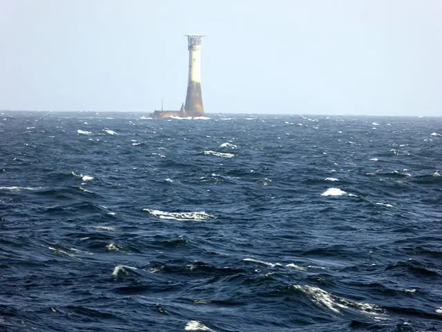 Photo of Wolf Rock Lighthouse, a lighthouse in England.
