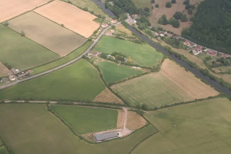 Photo of Woolavington, a country estate near Bridgwater, Somerset, south west England.