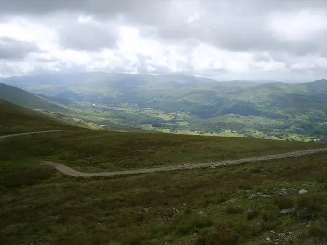 Photo: Walna Scar, a 621m Lake District fell near Coniston, Cumbria, north west England.