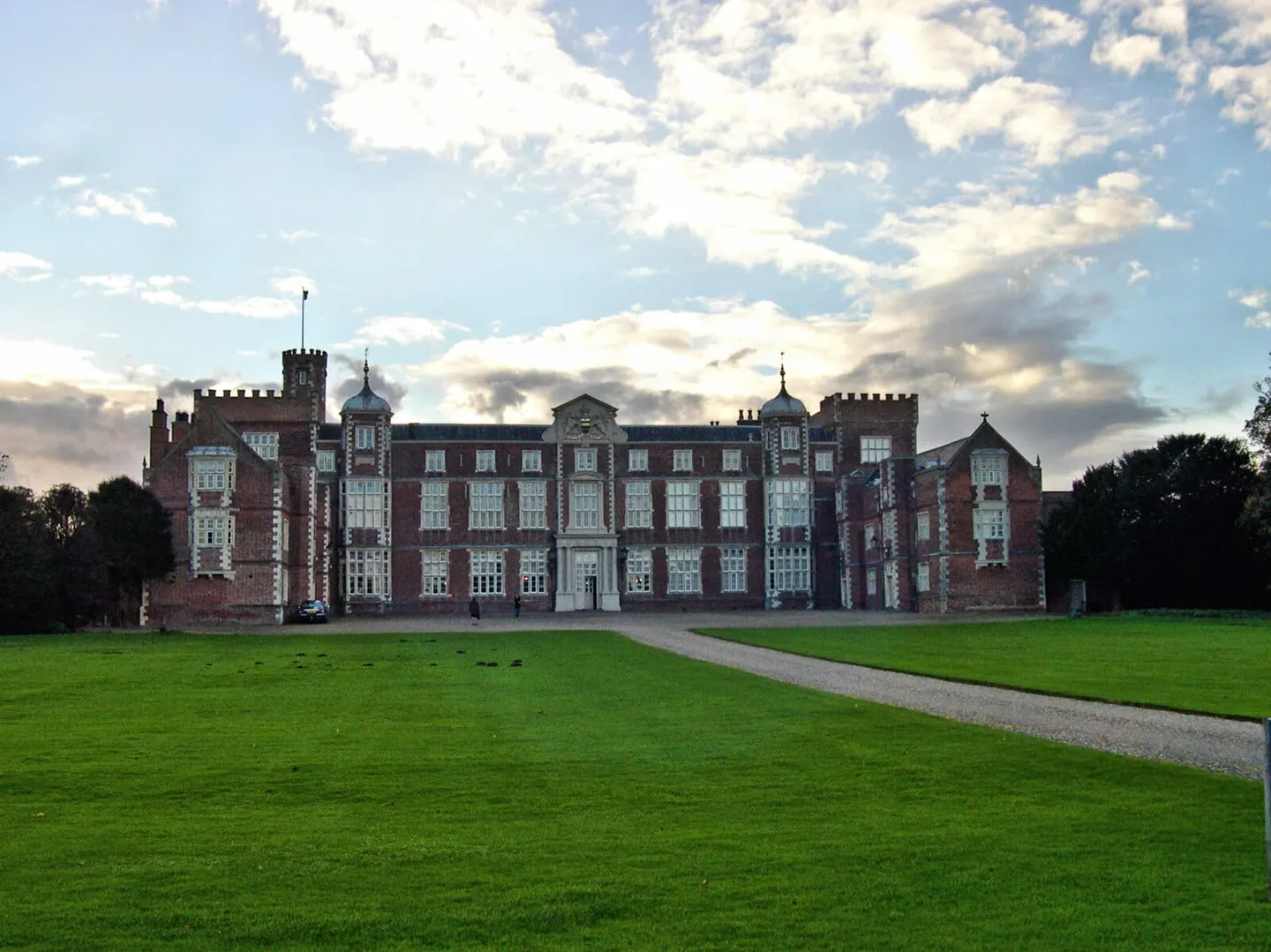 Photo of Burton Constable, a Grade II* registered house & garden near Hedon, East Riding of Yorkshire, northern England.
