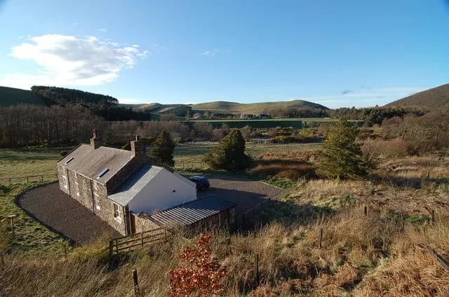 Photo: College Valley & Hethpool, a viewpoint near Kirk Yetholm, Northumberland, north east England.