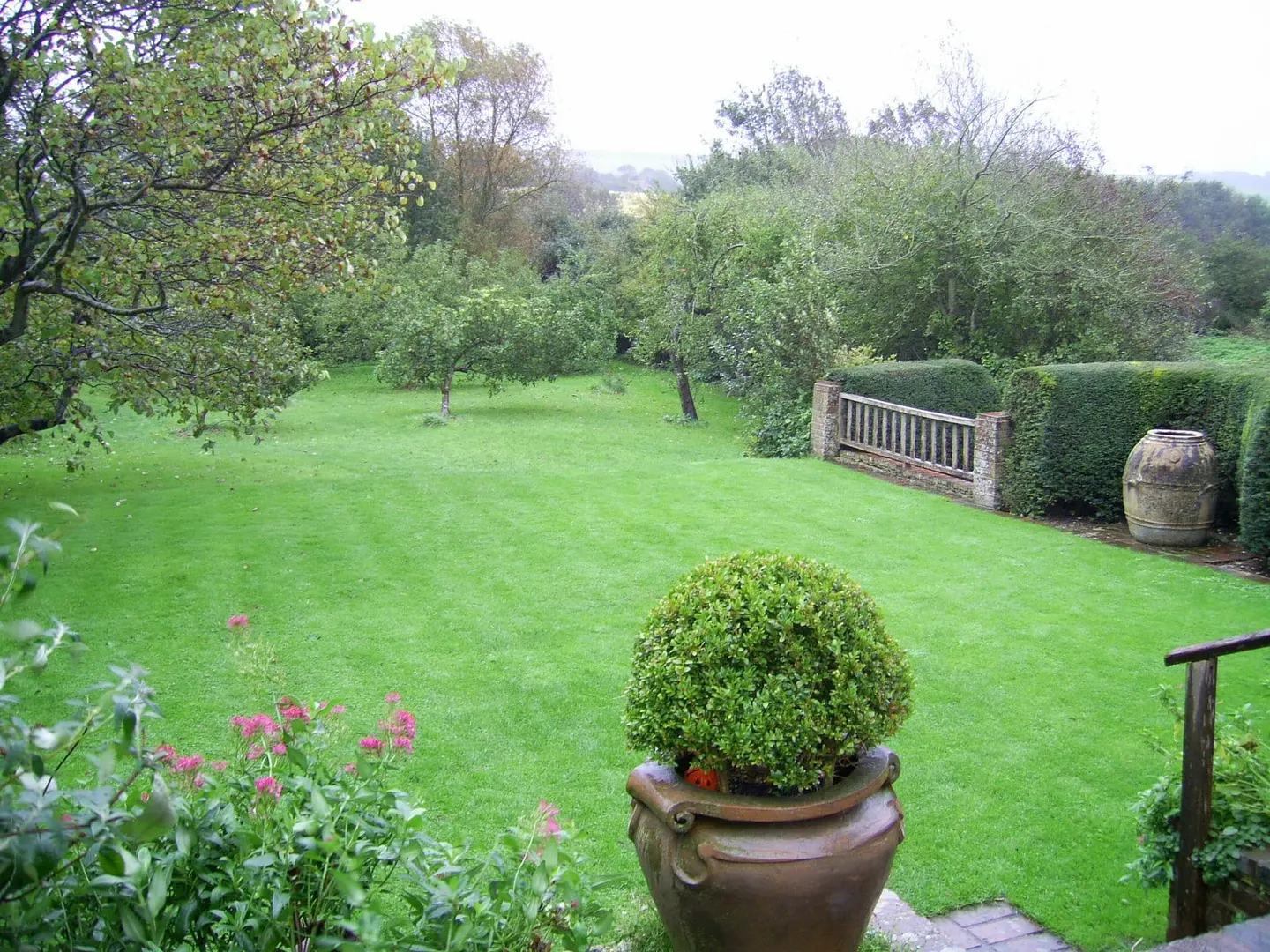 Photo of Alfriston Clergy House, a house & garden in the South Downs, East Sussex, south east England.