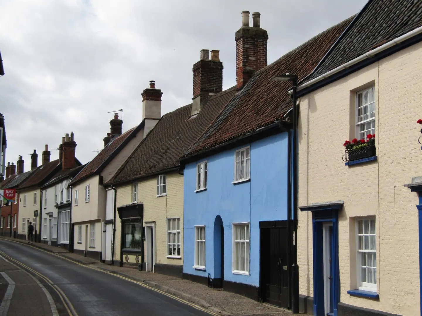 Photo of Wymondham, a village in Norfolk, eastern England.