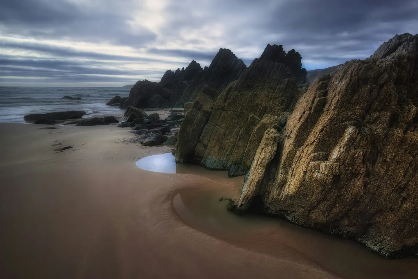 Photo of Marloes Sands, a beach in Pembrokeshire, south west Wales.
