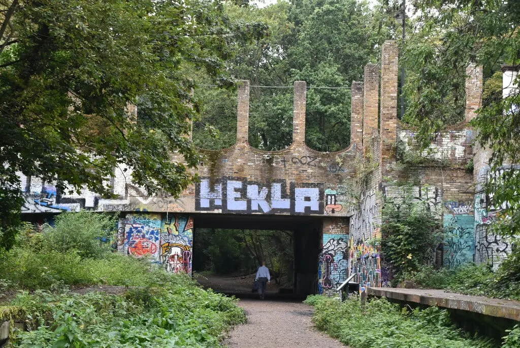 Photo along the Capital Ring, a 78-mile long-distance path in England.