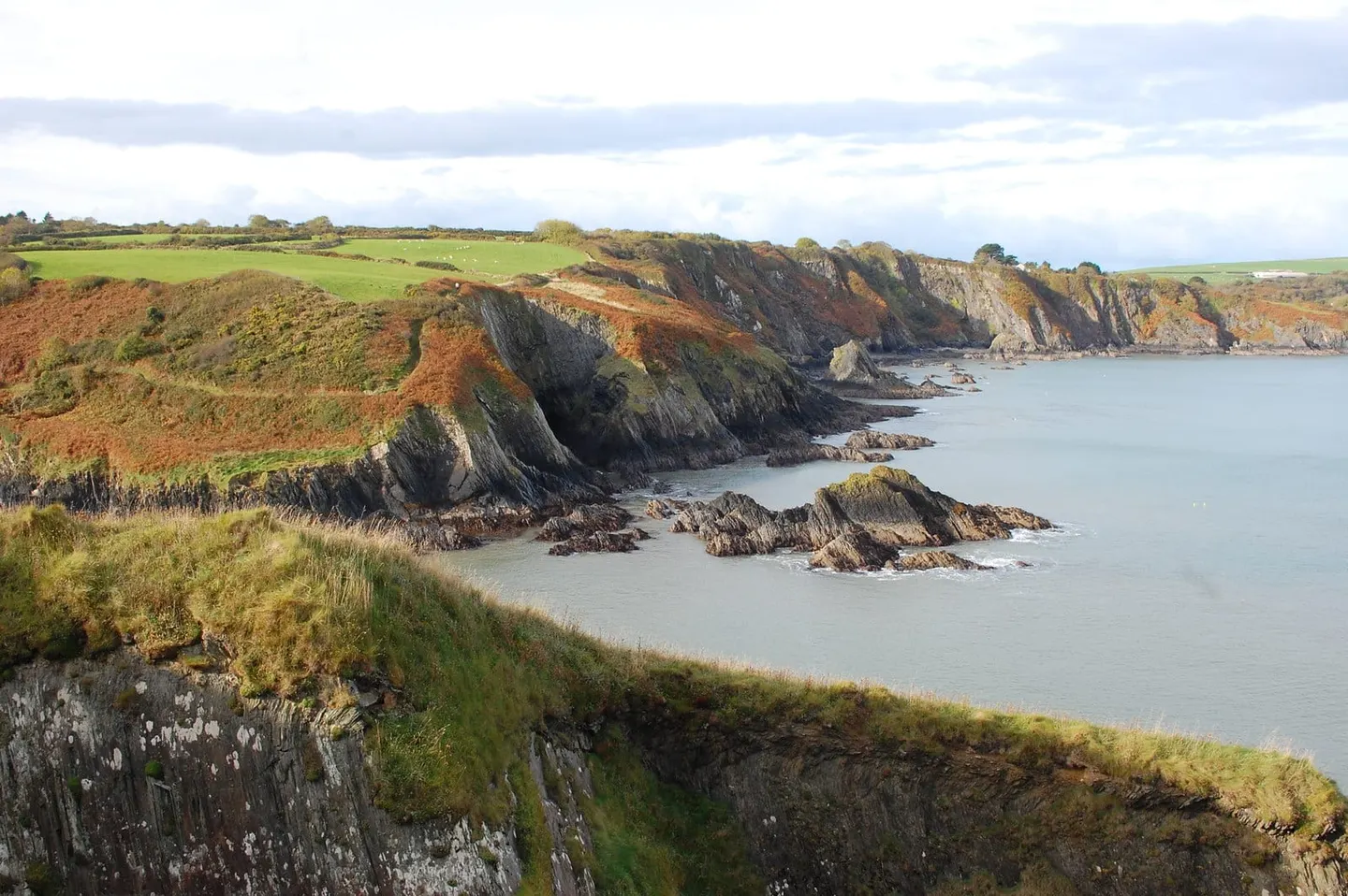 Photo of Tai Bach, a country estate near Newport, Pembrokeshire, south west Wales.