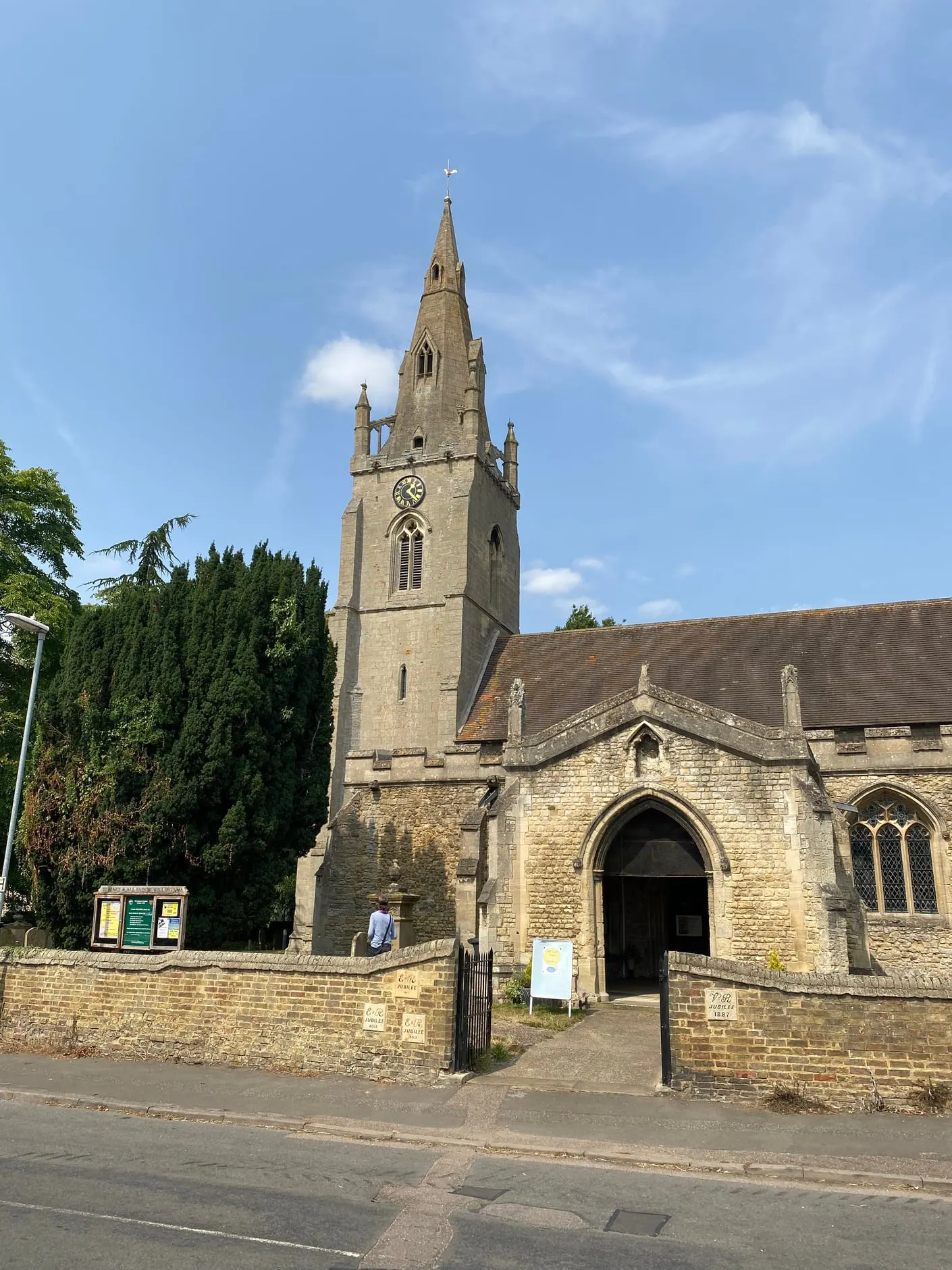 Photo of St Mary and All Saints, Willingham, a church in Cambridgeshire, eastern England.
