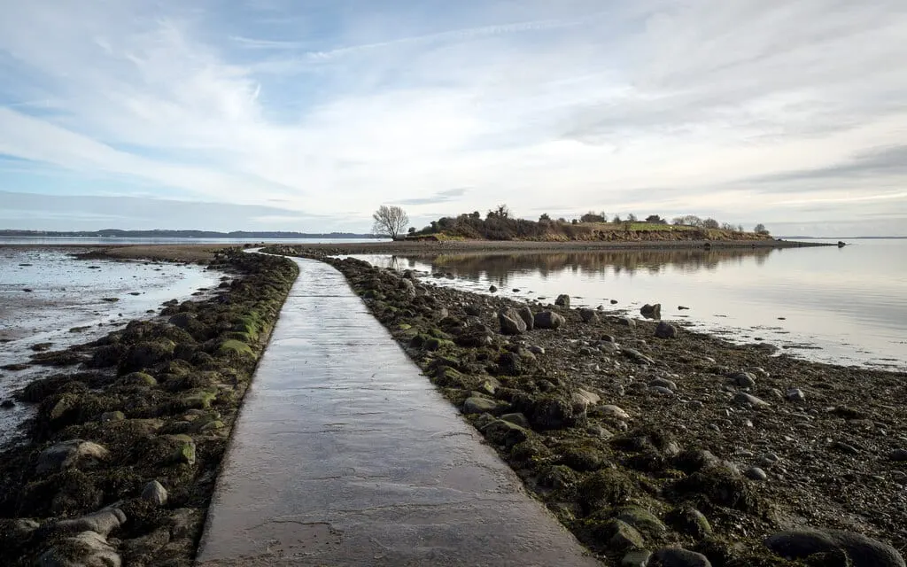 Photo of Rough Island, an island in Dumfries and Galloway, southern Scotland.