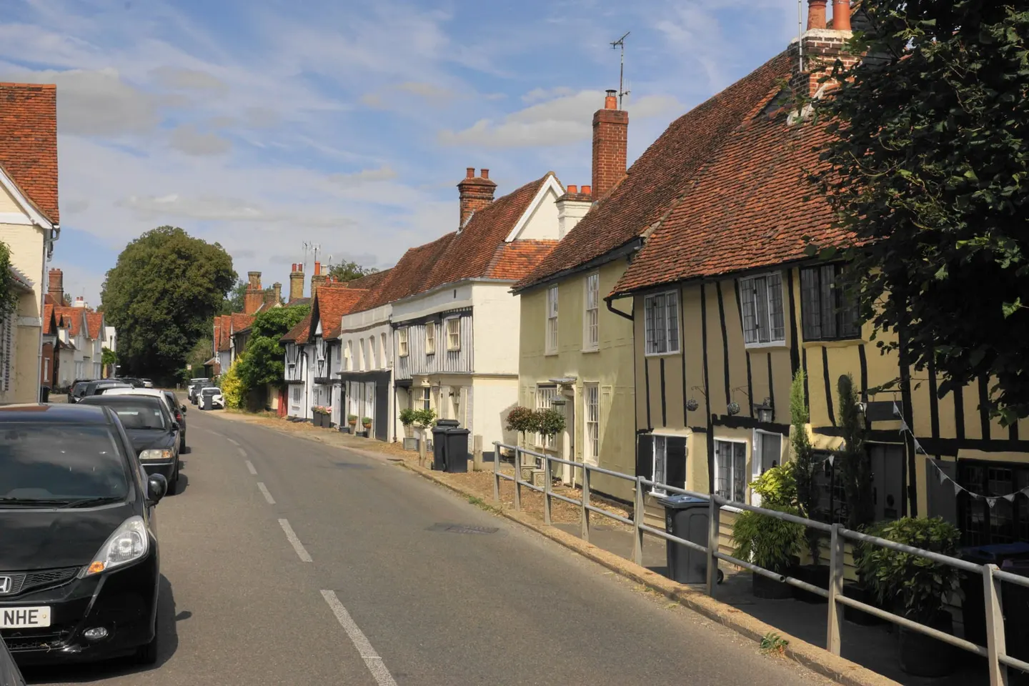 Photo of Much Hadham, a village in Hertfordshire, eastern England.