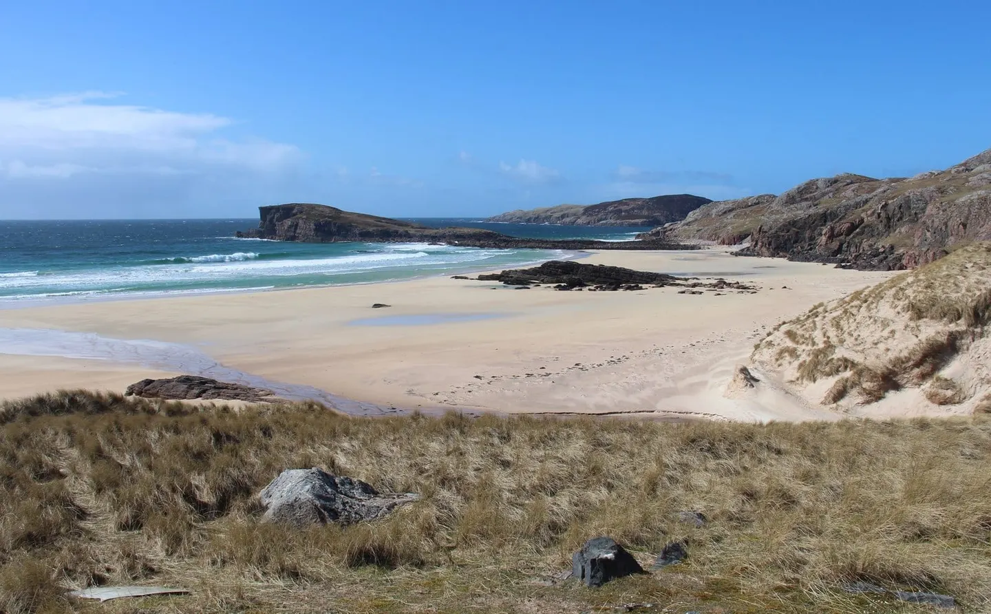 Photo of Oldshoremore Beach, a beach near Kinlochbervie, Highland, the Scottish Highlands and Islands.