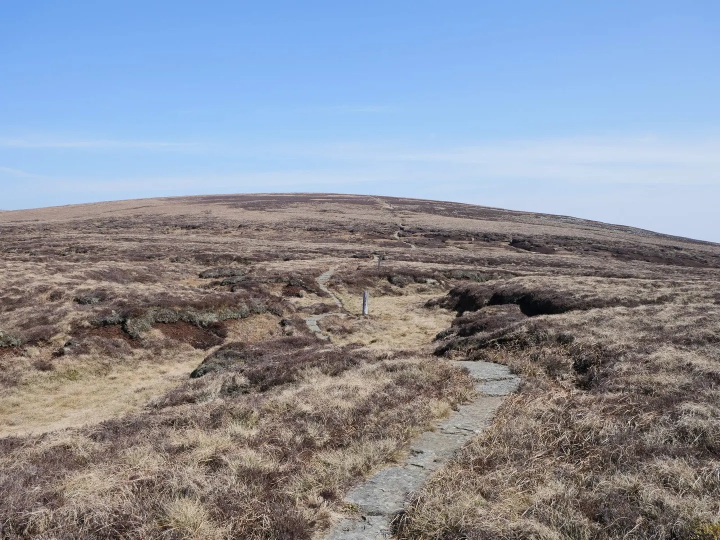 Photo: Cairn Hill West Top, a 743m hill near Kirk Yetholm, Northumberland, north east England.