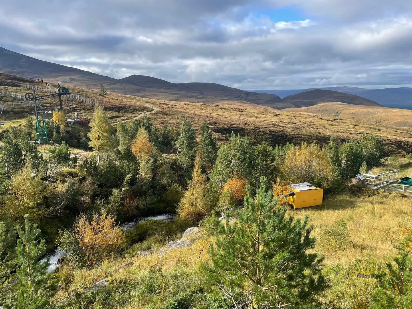 Photo of Cairngorm Mountain, a visitor attraction near Aviemore in the Cairngorms, Highland, the Scottish Highlands and Islands.
