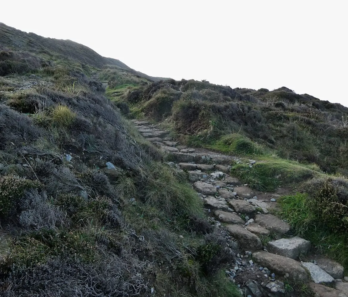 Photo of the St Agnes Heritage Coast, Cornwall, south west England.