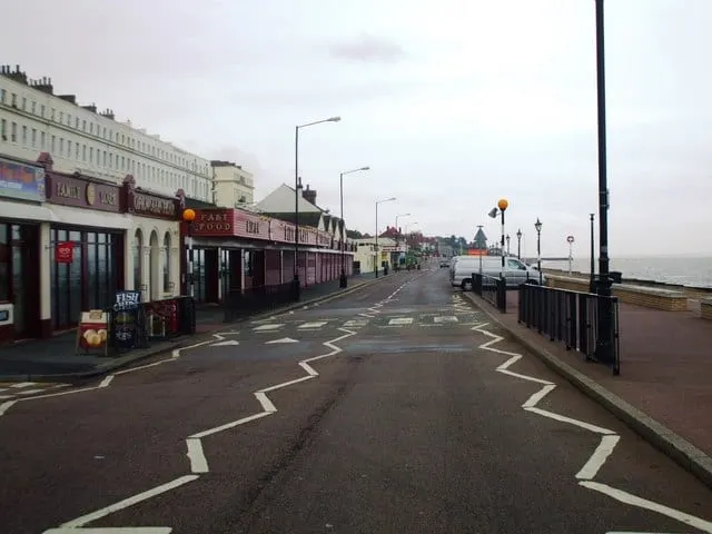 Photo of Herne Bay Central, a swimming spot near Whitstable, Kent, south east England.