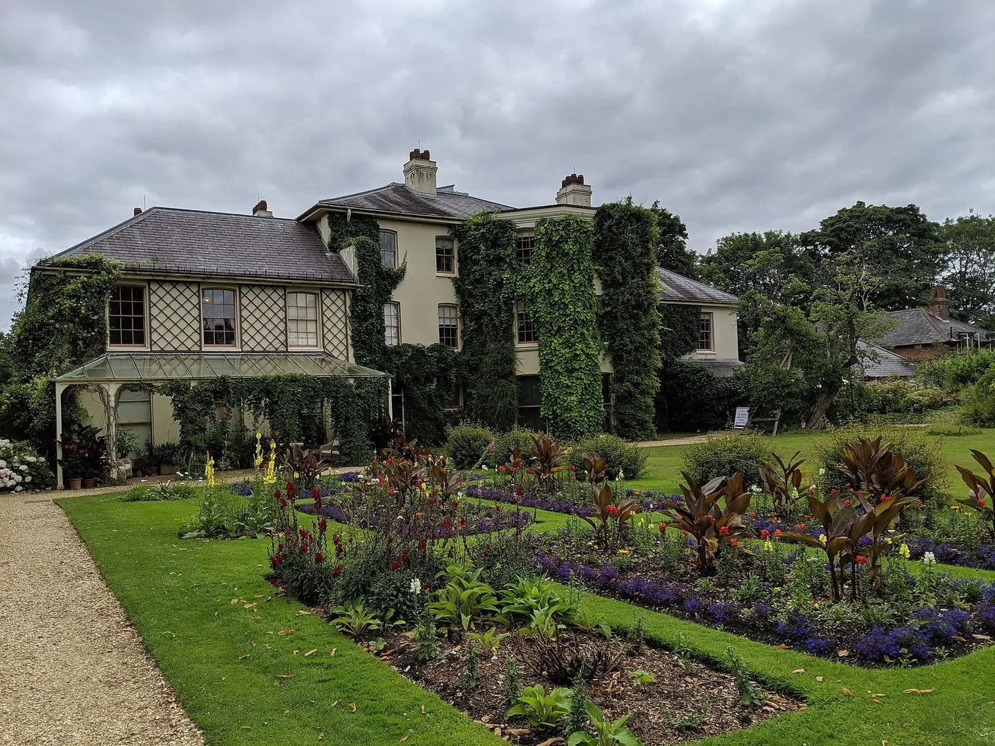 Photo of Down House, a Grade II registered house & garden near Shoreham, London, England.