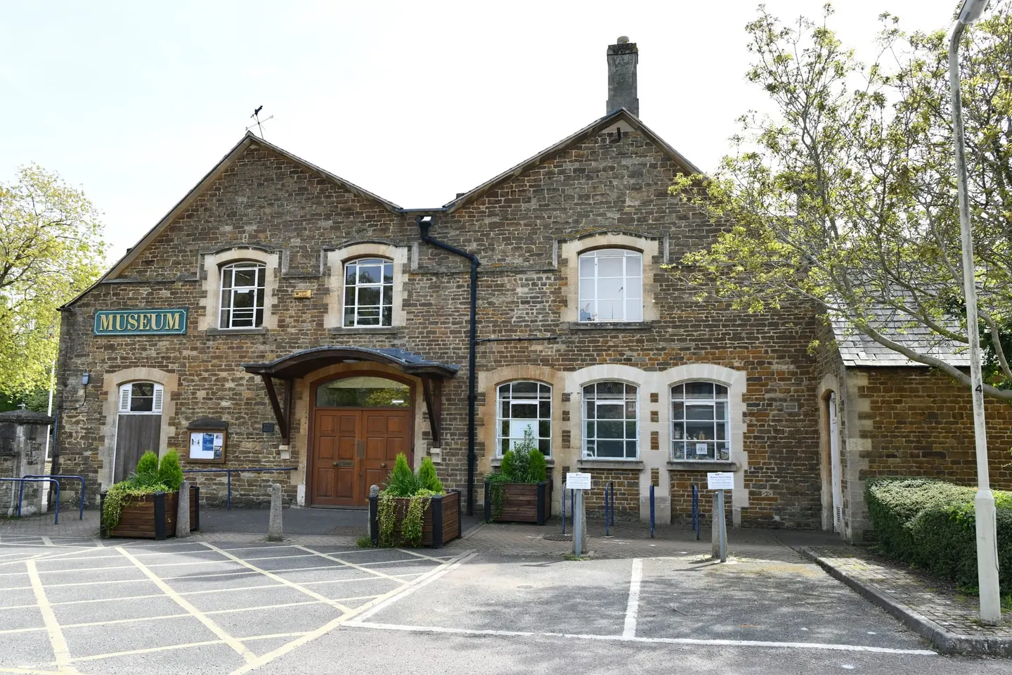 Photo of Rutland County Museum, a visitor attraction near Oakham, Rutland, central England.