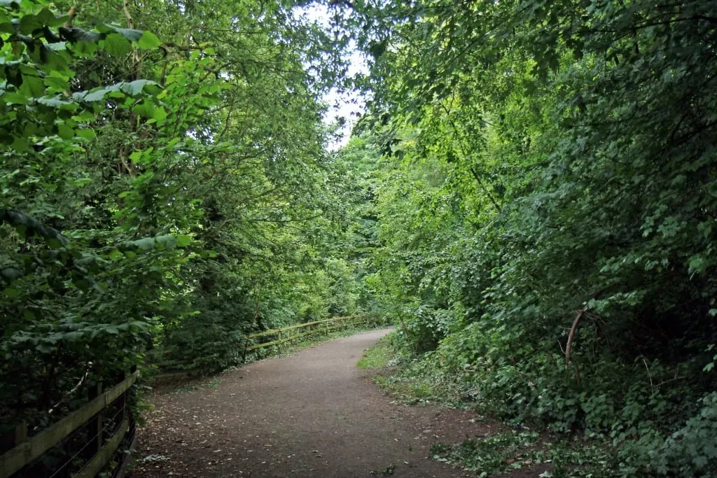 Photo of Eastham Woods Country Park, a country park near Port Sunlight, Merseyside, north west England.