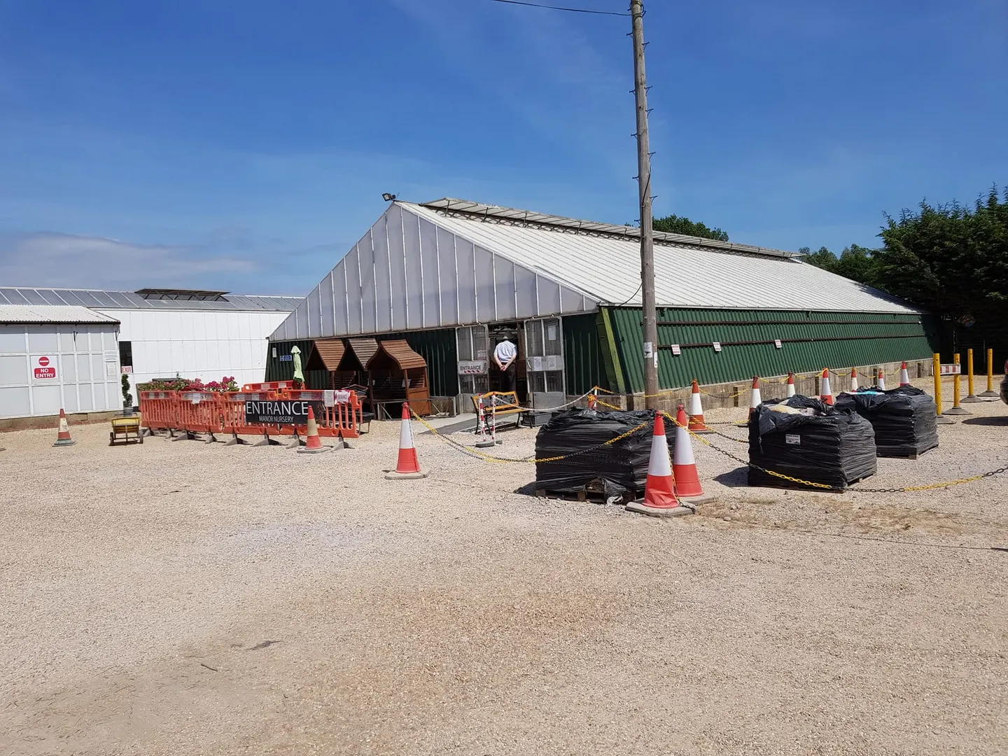 Photo of Runcton Farm Cafe, a farm & farm shop in West Sussex, south east England.